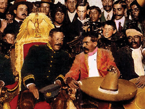 Zapata y Villa entran triunfalmente a la CDMX