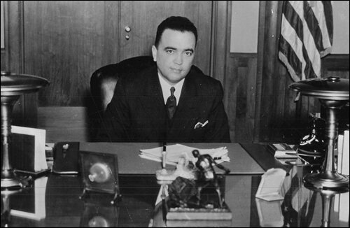 J.Edgar Hoover Becomes Head of the FBI