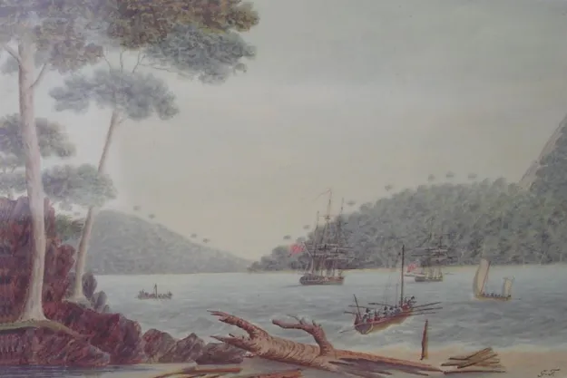 The First British Settlement at Adventure Bay