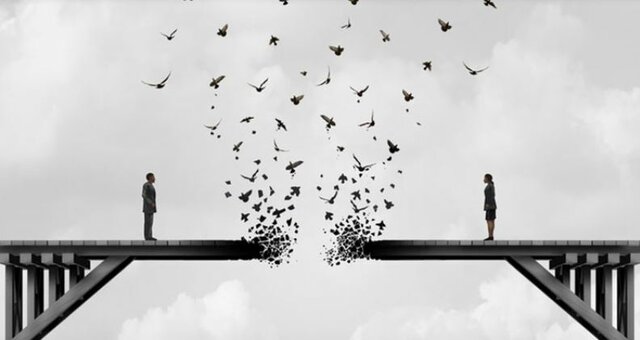 El inicio de una dura separación.