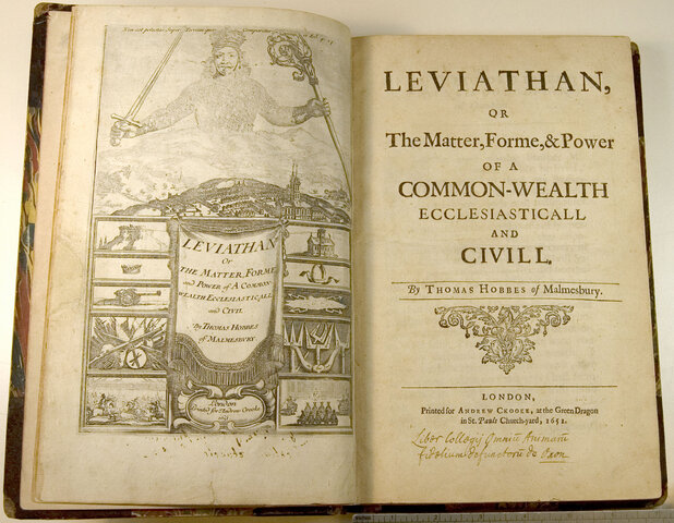 Thomas Hobbes publishes "Leviathan"