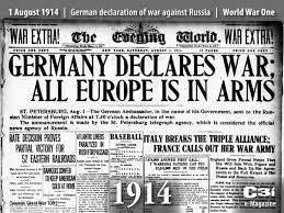 World War I breaks out
