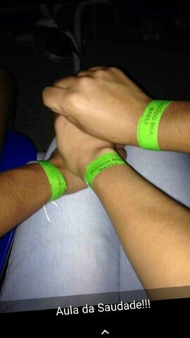 Aula da saudade do ensino médio