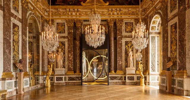 Palace of Versailles built