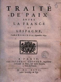 Traité de Ryswick.