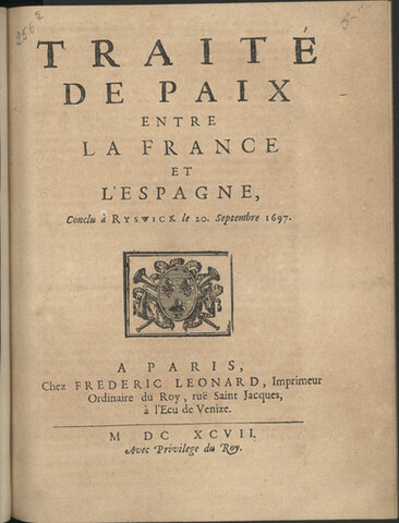 Traité de Ryswick