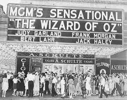 Wizard of Oz Premiers in Movie Theaters