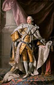 George III reigns England