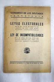 Leyes de Administración Local y Electoral (incluir sólo el mes)