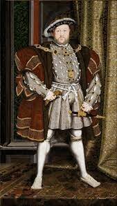 Henry VIII resigns in England