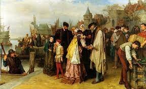 Huguenots flee France