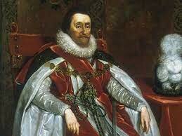James I reigns England