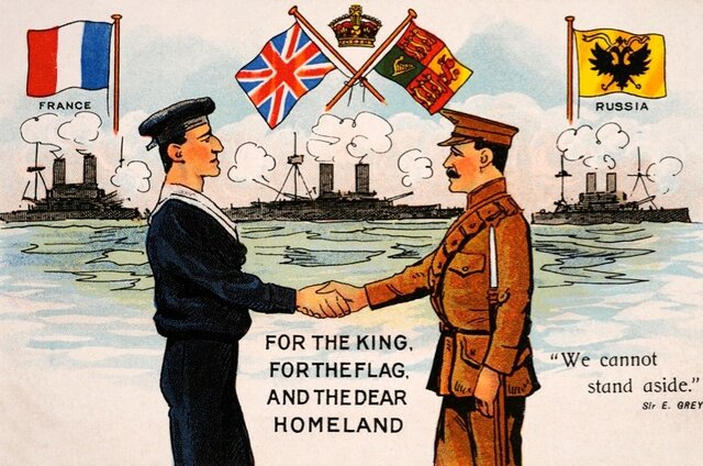 world war I making alliances