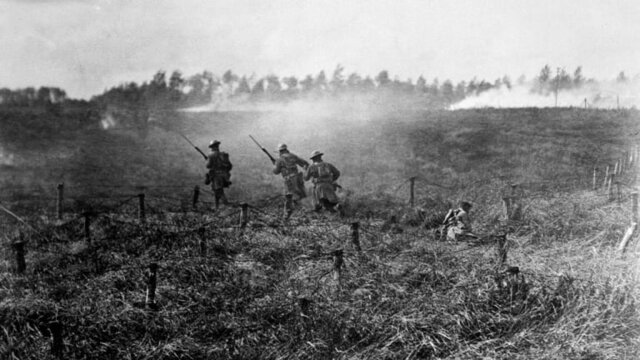 world war I fighting back