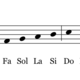 Notas clave de sol