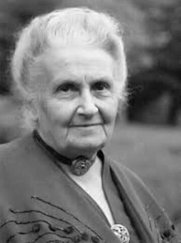 MONTESSORI, Maria  (1870  -  1952)