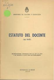 Estatuto Docente 2277