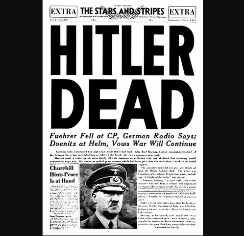 Death of hitler