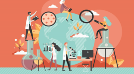 Timeline: Modelos y teorías científicas (1850 - 2020) por Luisa Ramírez, Yadira Calderón y Danilo Hernández