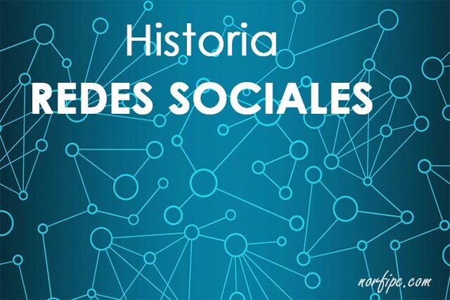 historia de las redes sociales