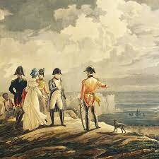 Napoleon exiled to Elba