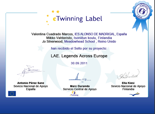 eTwinning Label