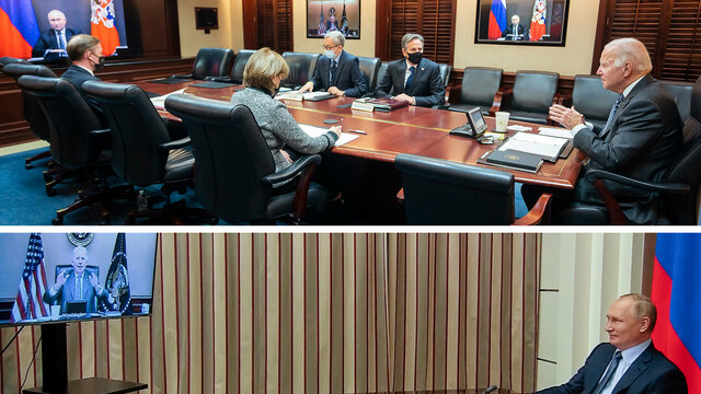 Biden and Putin Hold Talks via Video Conference