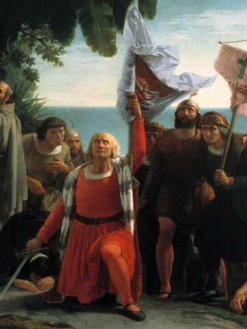 Colom descobreix America