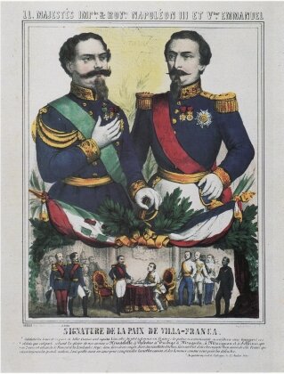 Fine II Guerra Indipendenza - Armistizio di Villafranca