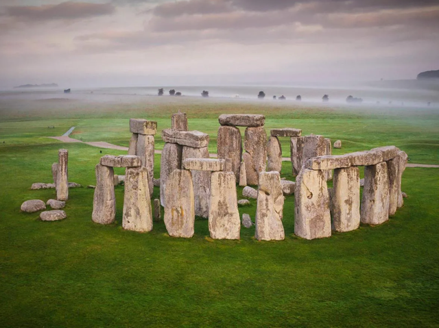 Edificio de Stonehenge. (31 of december)