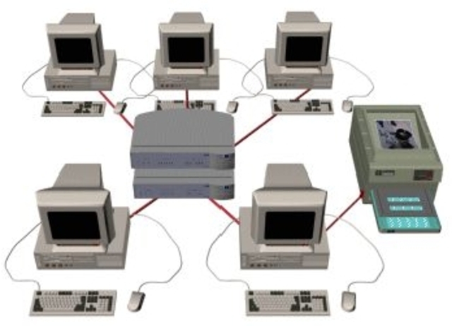 Primera conexion entre computadoras