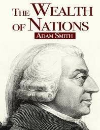 Adam Smith published “Wealth of Nations