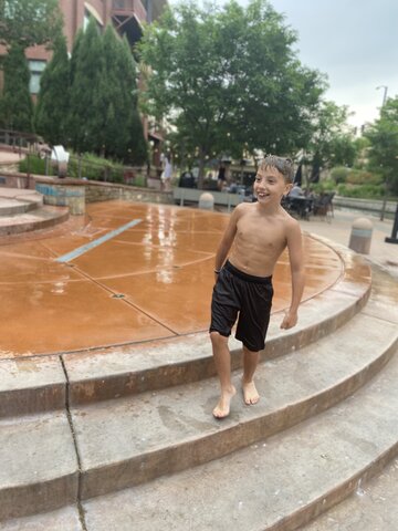 My youngest brother will graduate highschool