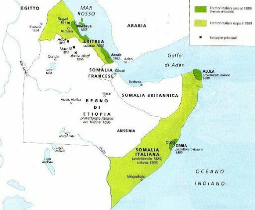 Prima colonia Italiana in Africa (Eritrea)