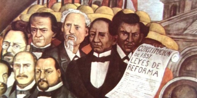 La republica restaurada de Juárez.