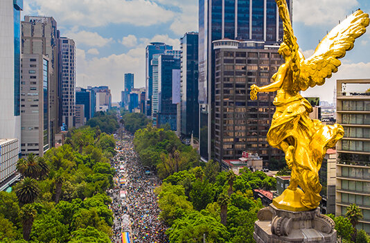 They arrive to Mexico