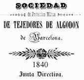 Sociedad de Protección Mutua  de los Tejedores del Algodón