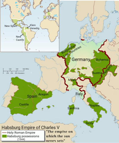 Hapsburg Empire divided