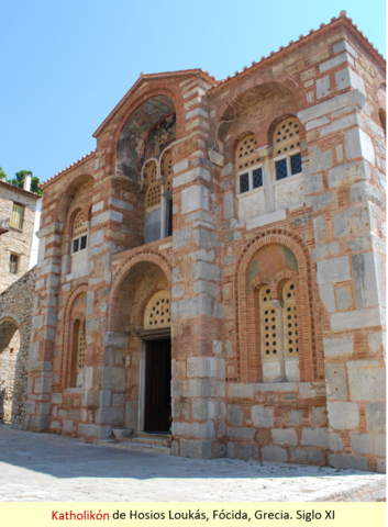 Katholikón de Hosios Loukás, Fócida, Grecia