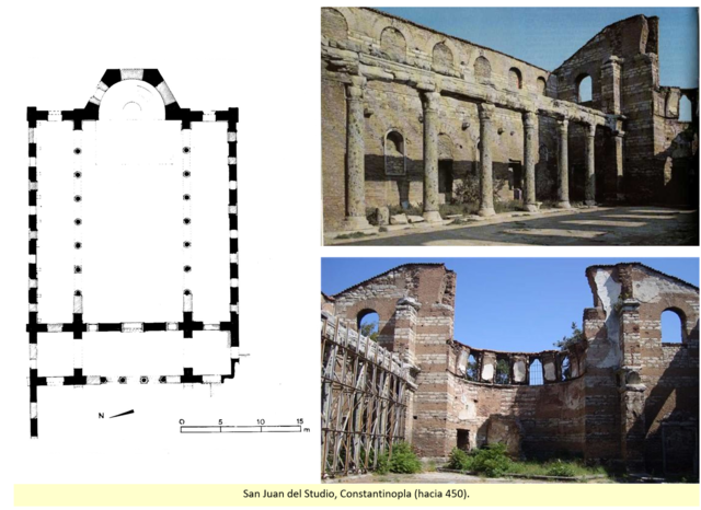 San Juan del Studio, Constantinopla