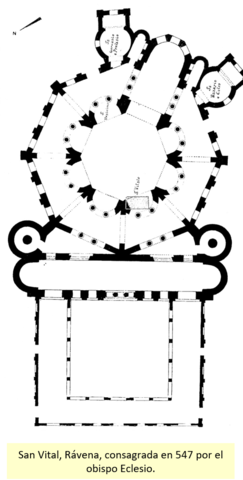 San Vital, Rávena