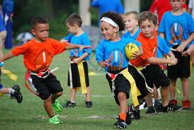 First Flag Football Game