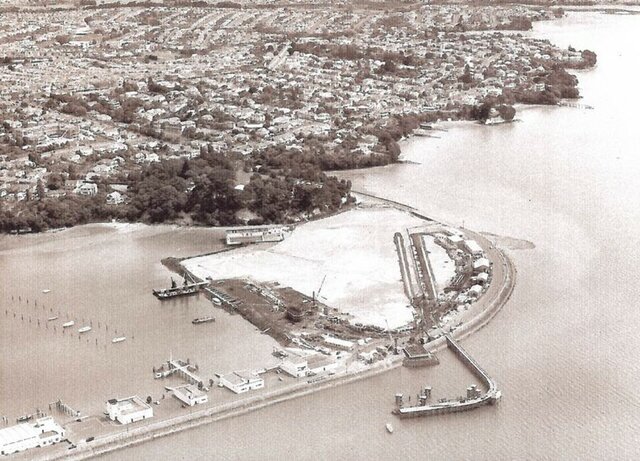 1952-1961 Jellicoe and Freyberg wharf