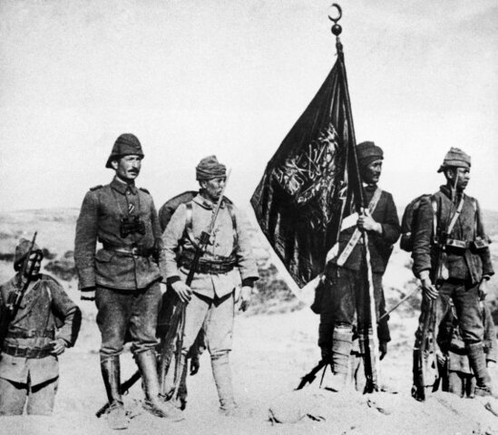 Defeat of the Ottoman Empire WW1