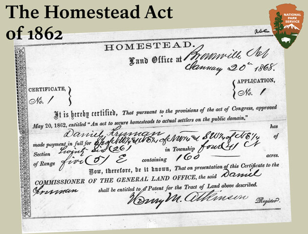 The Homestead Act