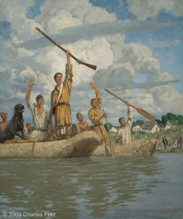 LEWIS AND CLARK BACK IN St.LOUIS