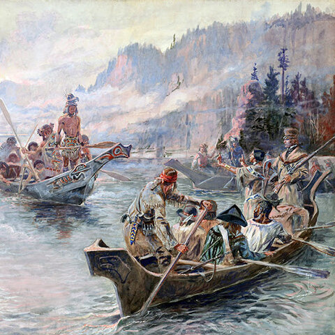 Start of the Lewis & Clark expedition