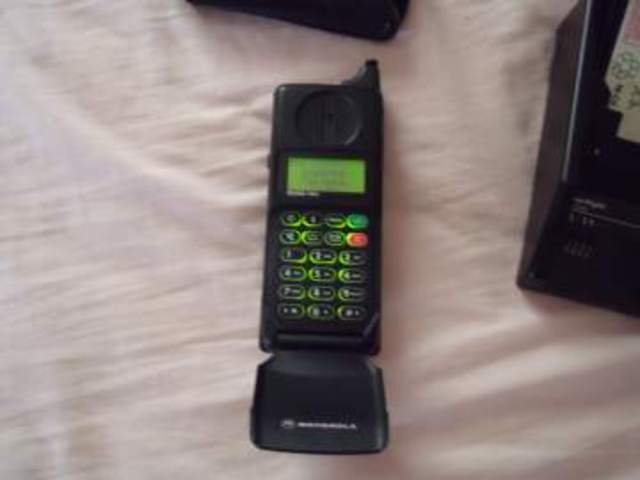El primer móvil que tuve en mis manos.