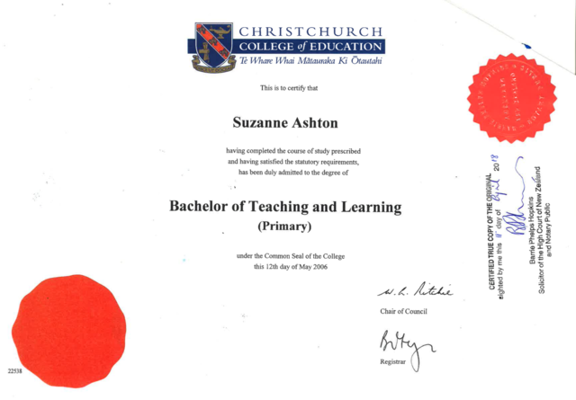 Graduating Teacher's College