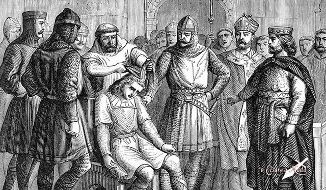 Los Francos se instalan en la Galia.